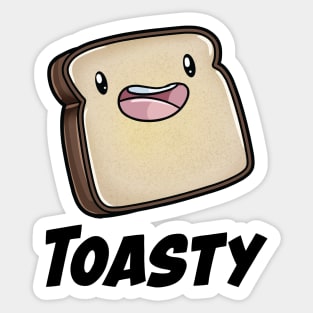 Toasty Sticker